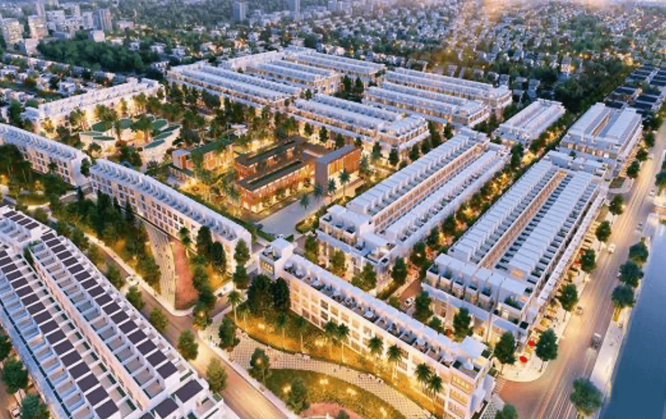 Phối cảnh dự án khu nhà ở Đại Nam