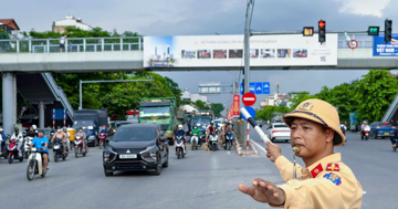 CSGT Hà Nội huy động 100% quân số sẵn sàng đón người dân trở lại Thủ đô sau kỳ nghỉ lễ