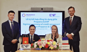 EVF bắt tay định chế tài chính Pháp quy mô tài sản 9 tỷ euro, mở rộng nguồn vốn quốc tế với gói tín dụng 20 triệu USD