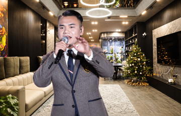 Soi cận bên trong biệt thự triệu đô của ca sĩ Khắc Việt: Nội thất sang trọng, có studio riêng, không gian hiện đại