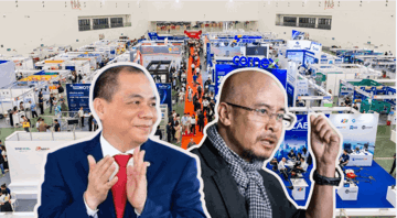Trung Nguyên của ông Đặng Lê Nguyên Vũ xuất hiện tại sự kiện quy mô 70.000 khách, do công ty nhà tỷ phú Phạm Nhật Vượng tổ chức