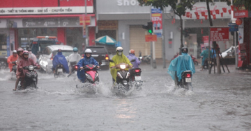 5 tỉnh/thành phố sẽ mưa dữ dội những ngày tới