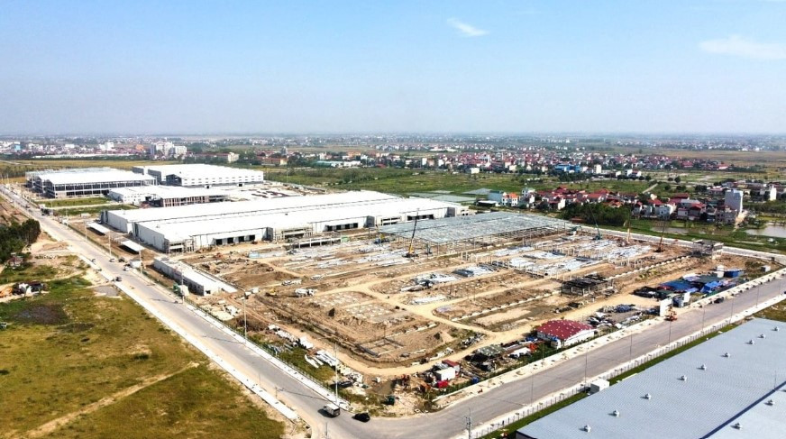 KCN Thuận Thành III đang được triển khai xây dựng