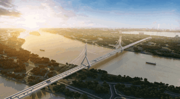 Siêu cầu hơn 20.000 tỷ giúp giảm tải cho cầu Chương Dương, Long Biên: Hơn 1 năm nữa chính thức thông xe