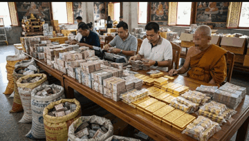 Tịch thu vàng, tiền mặt trị giá 235,5 tỷ đồng cất giấu trong chùa và nhà riêng của sư trụ trì cùng 6 nhà sư, cao tăng