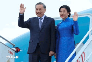 Tổng Bí thư, Chủ tịch nước Tô Lâm và Phu nhân kết thúc tốt đẹp chuyến thăm Pháp
