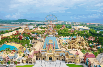 Việt Nam sắp có quần thể vui chơi giải trí 122ha hàng đầu thế giới, tọa lạc giữa biển khơi với thiết kế lấy cảm hứng từ Disneyland