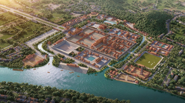 Bên trong đại đô thị 1.690ha của Sun Group tại Ninh Bình: Một 'phim trường' cổ trang tương tự Hoành Điếm sắp thành hình