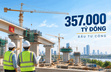 Ngành xây dựng trước 'cơn sóng' đầu tư công: 357.000 tỷ đồng được giải ngân, cuộc chơi ngày càng phân hóa