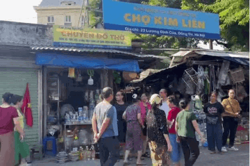 Từ hôm qua - 14/9, dừng hoạt động chợ lâu đời hơn 30 năm ở Hà Nội