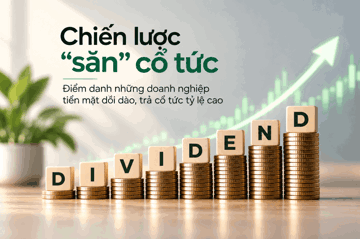 Chiến lược 'săn' cổ tức: Điểm danh những doanh nghiệp tiền mặt dồi dào, trả cổ tức tỷ lệ cao