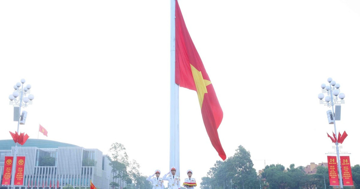 Trang nghiêm Lễ Thượng cờ mừng 81 năm Quốc khánh 2/9