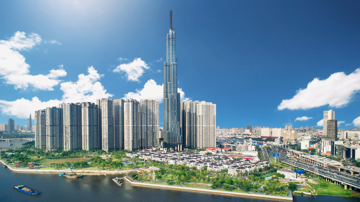 Tòa tháp chọc trời cao nhất Việt Nam: Dùng 52.000 tấn thép, hơn 170.000m3 bê tông để vươn đến độ cao 461m