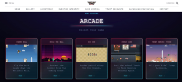 Nhà Trắng đưa chính sách của ông Trump vào loạt game kinh điển