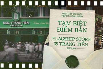 Từ 15/9: Chính thức đóng cửa cửa hàng kem 35 Tràng Tiền sau gần 70 năm hoạt động
