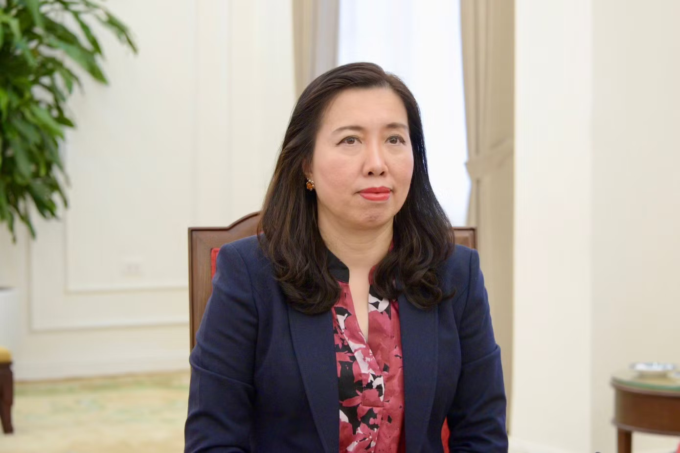 Thứ trưởng Bộ Ngoại giao Lê Thị Thu Hằng. Ảnh: Mofa. Tầm quan trọng chuyến thăm Nga, Pháp của Tổng Bí thư, Chủ tịch nước Tô Lâm sắp tới - Ảnh 3.