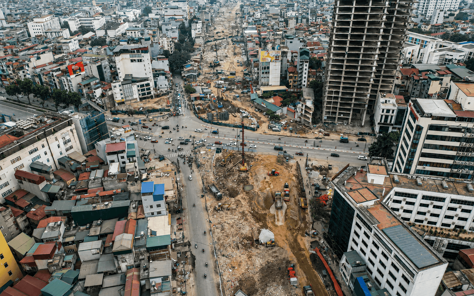 Ngay dịp lễ 2/9, Hà Nội dự kiến khởi công, khánh thành 16 công trình lớn, trong đó có Dự án đầu tư xây dựng đường Vành đai 1, đoạn Hoàng Cầu - Voi Phục