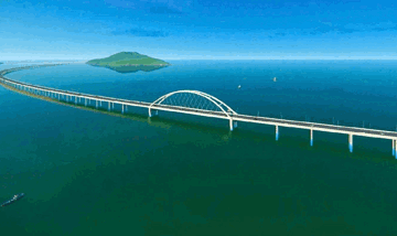 Cầu vượt biển dài nhất Việt Nam và thứ 3 Đông Nam Á: Dần thành hình sau 1 năm khởi công, 2 năm nữa hoàn thành