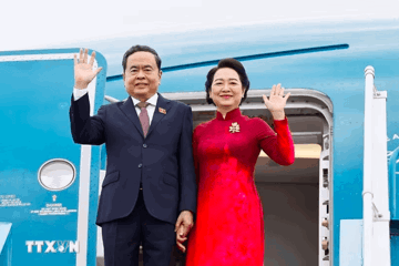 Chủ tịch Quốc hội Trần Thanh Mẫn và Phu nhân lên đường thăm chính thức Hàn Quốc, Mông Cổ