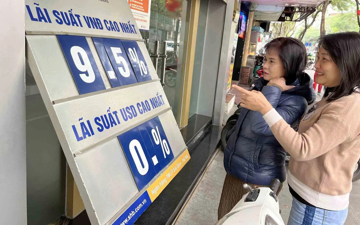 Xuất hiện ngân hàng có lãi suất tiền gửi tới 10%