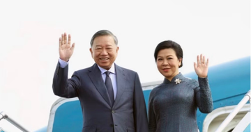 Tổng Bí thư, Chủ tịch nước Tô Lâm và Phu nhân lên đường thăm Nga và Pháp