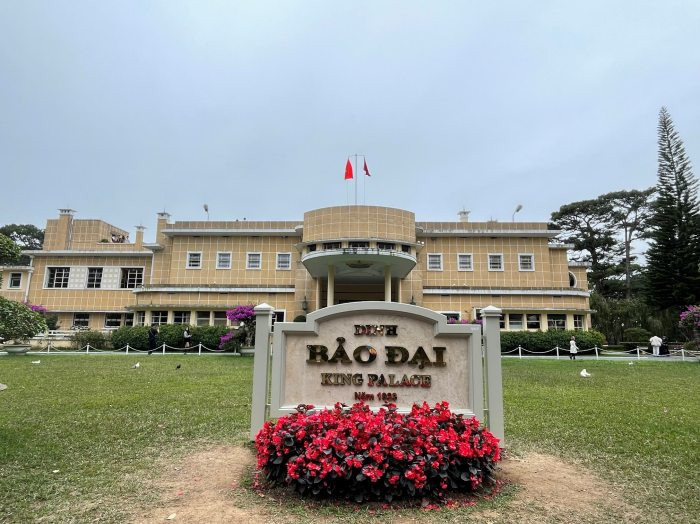 Dinh Bảo Đại được xây dựng từ năm 1933. Ảnh- mykim