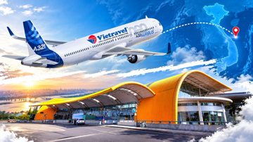 Vừa mở cửa trở lại, sân bay quốc tế tại tỉnh rộng nhất Việt Nam đã liên tiếp đón thêm nhiều đường bay mới