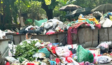 Rác ùn ứ trên đường phố, tỉnh Phú Thọ ra chỉ đạo khẩn